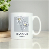 Thumbnail 9 - Personalised Birth Flower Mug