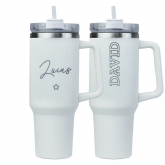 Thumbnail 12 - Personalised Oversized 40oz White Travel Cups