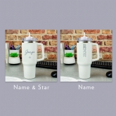 Thumbnail 2 - Personalised Oversized 40oz White Travel Cups