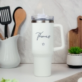 Thumbnail 6 - Personalised Oversized 40oz White Travel Cups