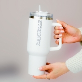 Thumbnail 9 - Personalised Oversized 40oz White Travel Cups