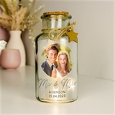 Thumbnail 3 - Personalised Photo Upload LED Glass Jar
