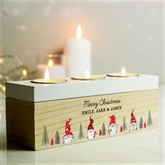 Thumbnail 2 - Personalised Gonk Christmas Triple Tea Light Box