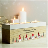 Thumbnail 4 - Personalised Gonk Christmas Triple Tea Light Box