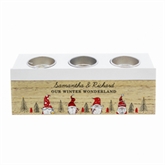 Thumbnail 5 - Personalised Gonk Christmas Triple Tea Light Box
