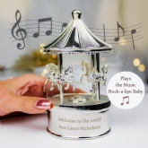 Thumbnail 2 - Personalised Musical Carousel Ornament