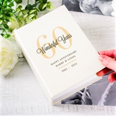 Thumbnail 1 - Personalised 60th Birthday 6x4 Photo Album with Sleeves