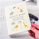 Thumbnail 2 - Personalised Safari Animals 6x4 Photo Album with Sleeves