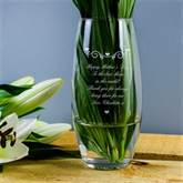 Thumbnail 1 - Personalised Hearts & Swirls Bullet Vase