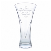 Thumbnail 5 - Personalised Large Hand Cut Little Hearts Diamante Vase