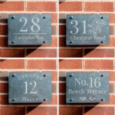 Thumbnail 1 - Personalised Slate House Signs