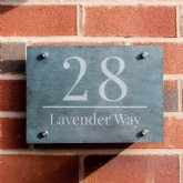 Thumbnail 3 - Personalised Slate House Signs