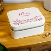 Thumbnail 3 - Personalised Floral Travel Jewellery Box