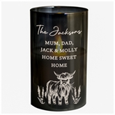 Thumbnail 5 - Personalised Highland Cow Glass LED Candle