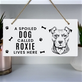 Thumbnail 1 - Personalised Dog Breed Wooden Sign
