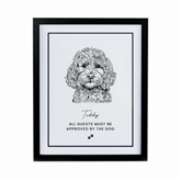 Thumbnail 5 - Personalised Dog Breed Black Framed Print