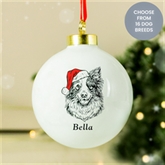Thumbnail 7 - Personalised Dog Breed Christmas Bauble