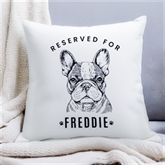 Thumbnail 5 - Personalised Reserved For Dog Breed Cushion
