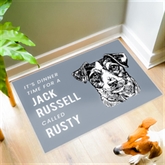 Thumbnail 1 - Personalised Dog Breed Food Mat
