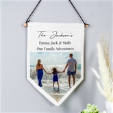 Thumbnail 1 - Personalised Photo Upload Banner Wall Art