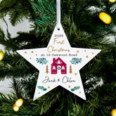 Thumbnail 2 - Personalised Home For Christmas Star Ornament