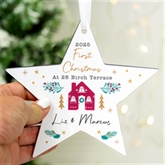 Thumbnail 3 - Personalised Home For Christmas Star Ornament