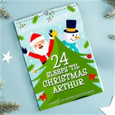 Thumbnail 1 - Personalised 24 Sleeps Christmas Activity Advent Calendar