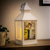 Thumbnail 2 - Personalised Photo Upload White Lantern