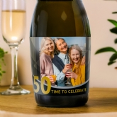 Thumbnail 2 - Personalised Photo Upload 50th Birthday Prosecco