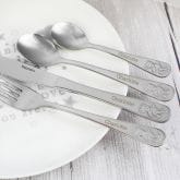 Thumbnail 2 - Personalised Teddy Cutlery Set