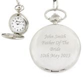Thumbnail 3 - Personalised Pocket Watch and Chain