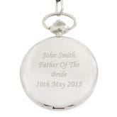 Thumbnail 2 - Personalised Pocket Watch and Chain