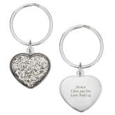 Thumbnail 11 - Heart Keyring - Personalised