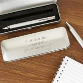 Thumbnail 3 - Personalised Pen Set With Engraved Box