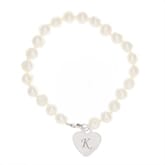 Thumbnail 3 - Personalised White Freshwater Pearl Bracelet