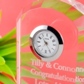 Thumbnail 3 - Personalised Crystal Clock