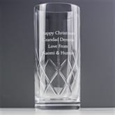 Thumbnail 2 - Crystal Personalised Hi-Ball Glass