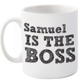 Thumbnail 4 - The Real Boss Personalised Mug Gift Set 