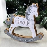 Thumbnail 1 - Personalised Make Your Own Rocking Horse 3D Decoration Kit