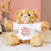 Thumbnail 4 - Personalised Teddy Bear In White Jumper