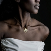 Thumbnail 4 - Personalised Heart-Shaped Family Tree Necklace with Birthstone