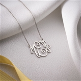 Thumbnail 6 - Personalised Monogram Necklace