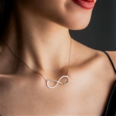 Thumbnail 1 - Personalised Infinity Name Necklace
