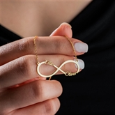 Thumbnail 2 - Personalised Infinity Name Necklace