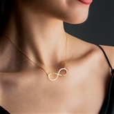 Thumbnail 5 - Personalised Infinity Name Necklace