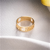 Thumbnail 5 - Personalised Roman Numeral Ring