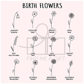 Thumbnail 8 - Personalised Birth Flower Heart Necklace with Initial
