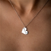 Thumbnail 4 - Signature Heart Necklace with Birthstone