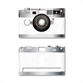 Thumbnail 7 - Paper Shoot Camera Case - Old Classic (White)