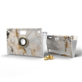 Thumbnail 2 - Paper Shoot Camera Case - Stone Pattern (Calacatta Gold)
